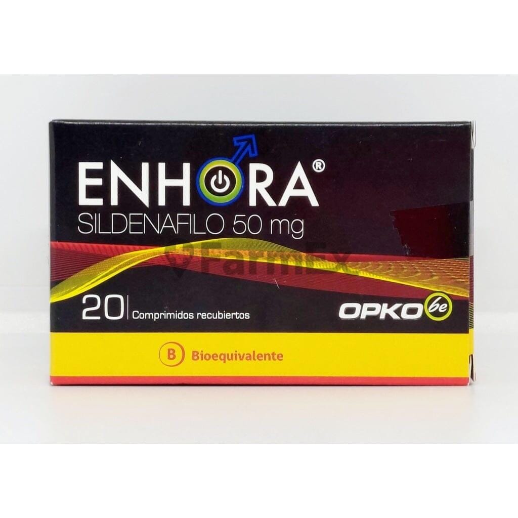 Enhora 50 mg x 20 comprimidos susc-1 de 4 meses Farmex-Suscripciones-Persistente